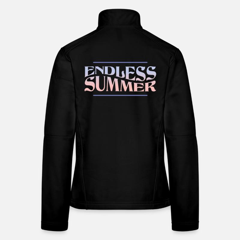 Endless Summer – Retro Sommer-Vibes Frauen Softshelljacke