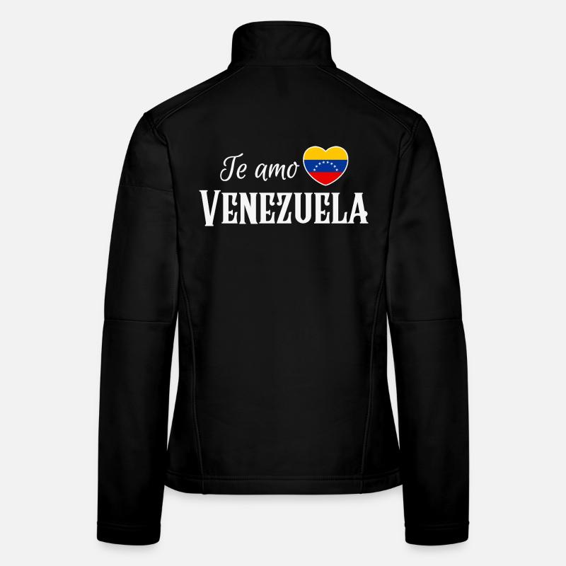 Ich liebe Venezuela, venezolanischen Stolz Frauen Softshelljacke
