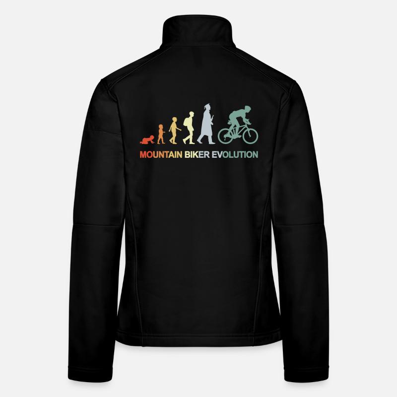 Évolution du vététiste Veste en tissu softshell Femme