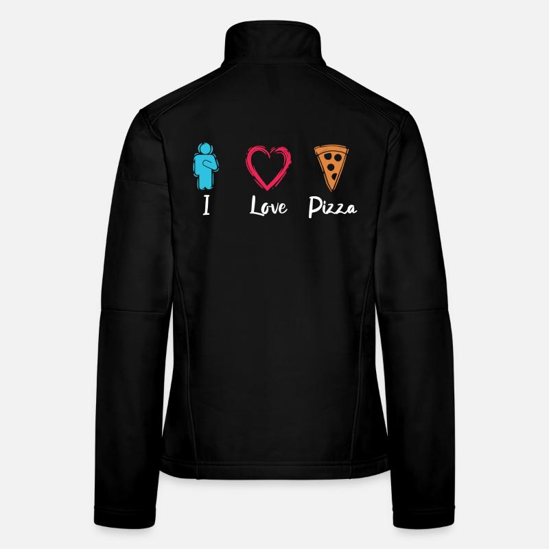 I Love Pizza Women's Softshell Jacket