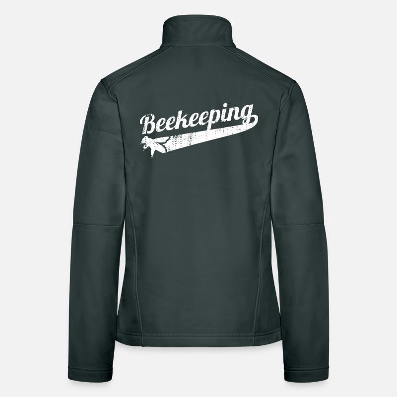Funny beekeeping Women's Softshell Jacket