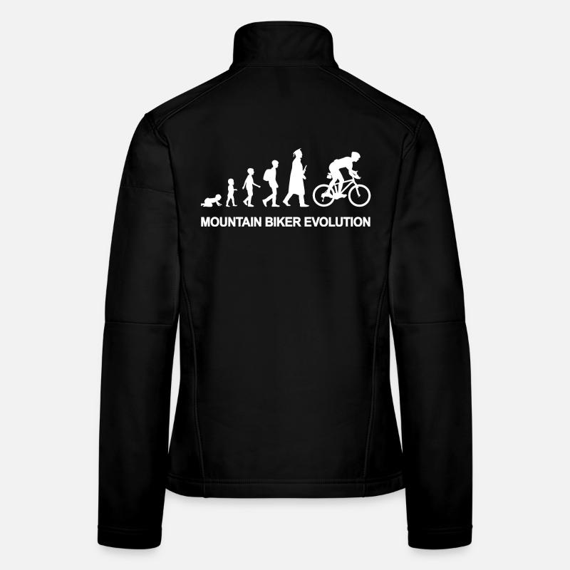 De l’enfant au vététiste Veste en tissu softshell Femme