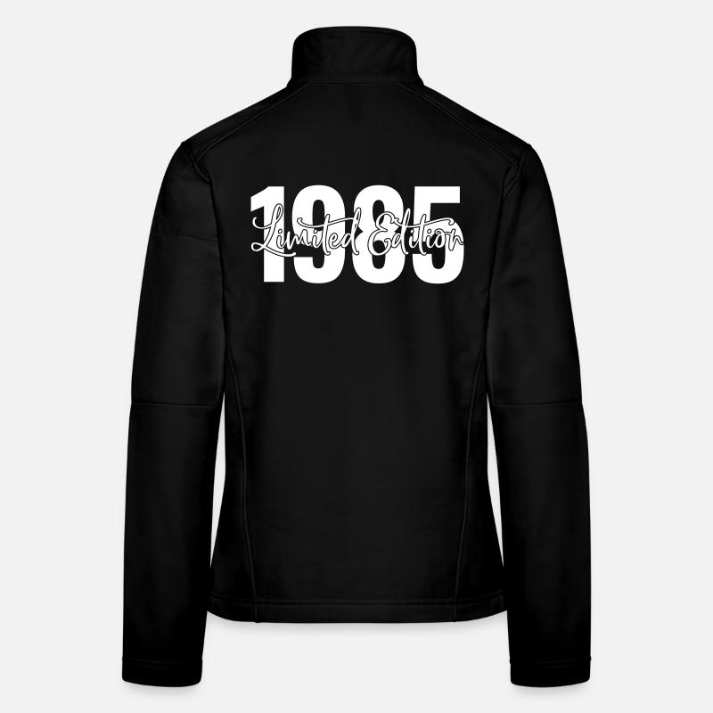 Limited Edition 1985 - Frauen Softshelljacke - Schwarz