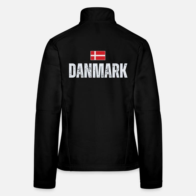 Fierté danoise, fier Danois Veste en tissu softshell Femme