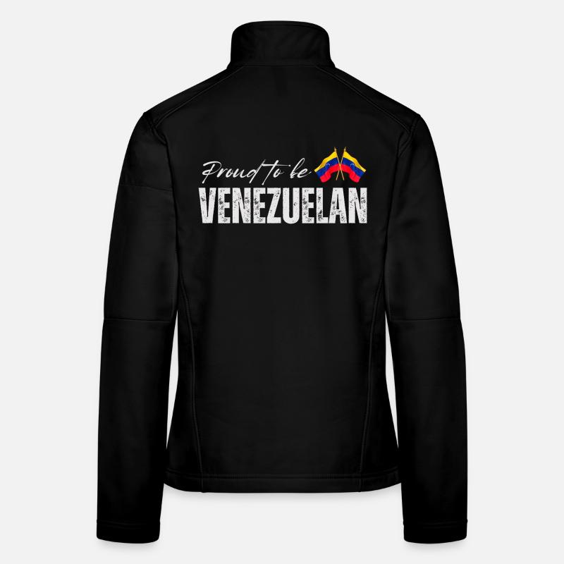 Stolzer Venezolaner, ich liebe Venezuela Frauen Softshelljacke