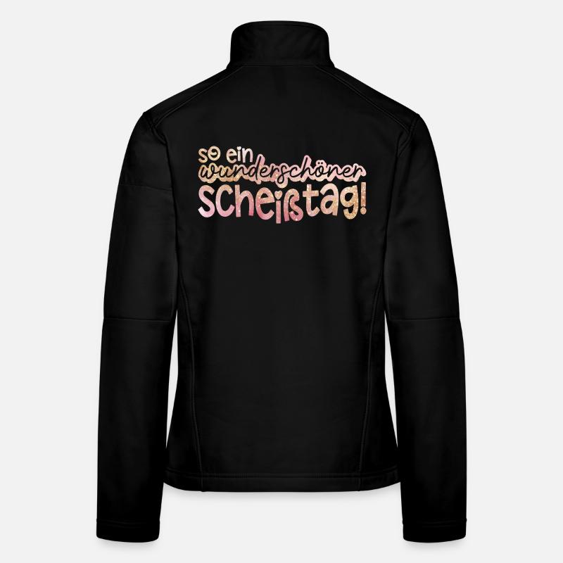 Such a wonderful day saying Women's Softshell Jacket