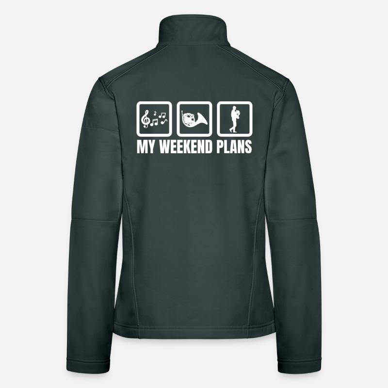 Mes projets pour le week-end Veste en tissu softshell Femme