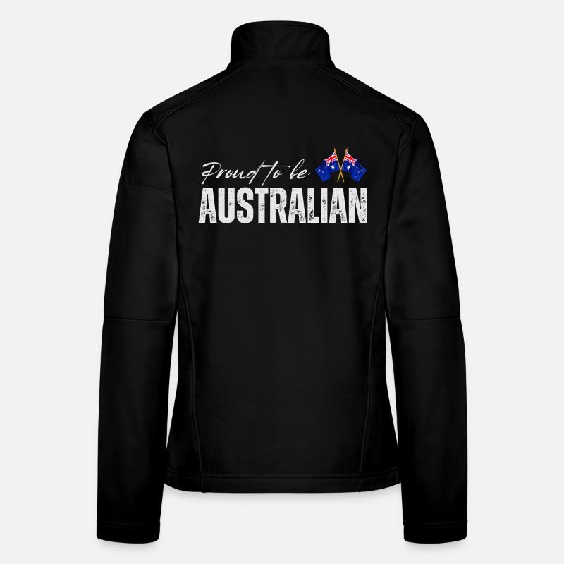 Stolzer Australier, ich liebe Australien Frauen Softshelljacke