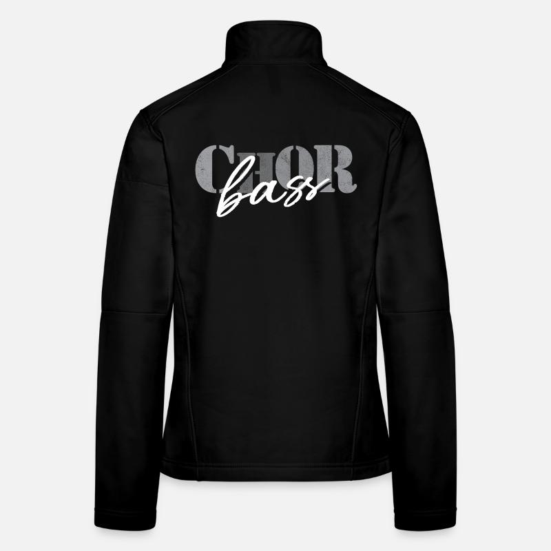 Chor Bass Frauen Softshelljacke