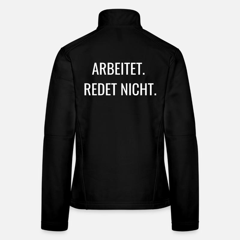 Works, doesn't talk | Work Shirt Women's Softshell Jacket