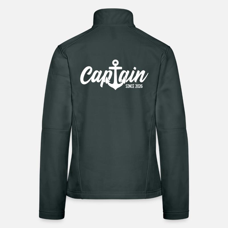 CAPTAIN 2026 CAPTAIN SINCE 2026 Women's Softshell Jacket