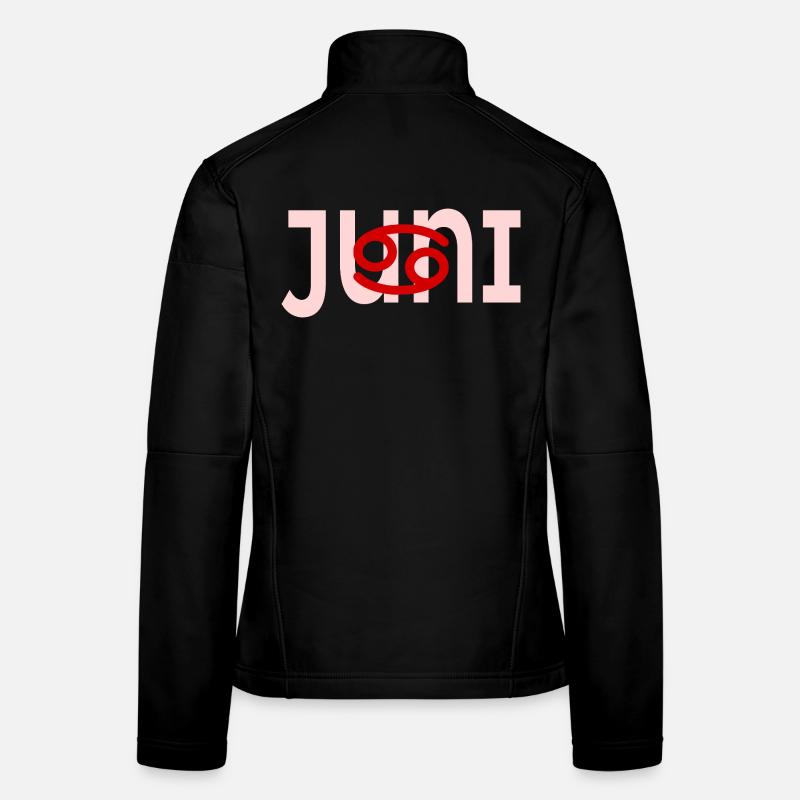 Geburtstag Juni - Sternzeichen Krebs Frauen Softshelljacke