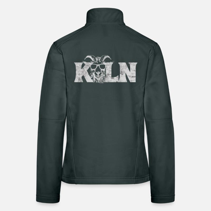 Geissbock cologne lettering Women's Softshell Jacket