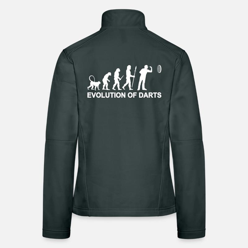 Evolution des Darts Frauen Softshelljacke