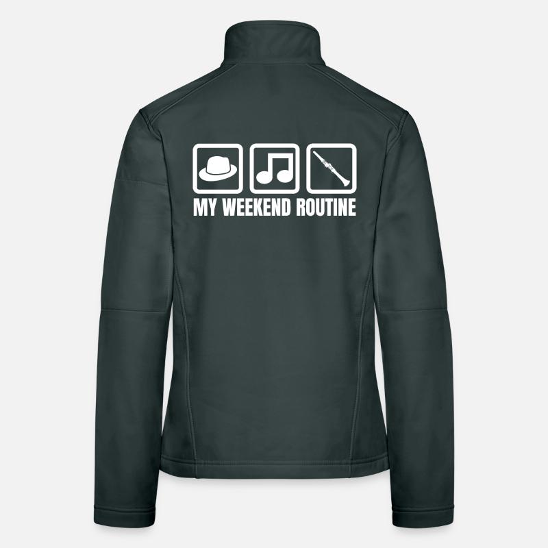 Klarinette Wochenende Frauen Softshelljacke