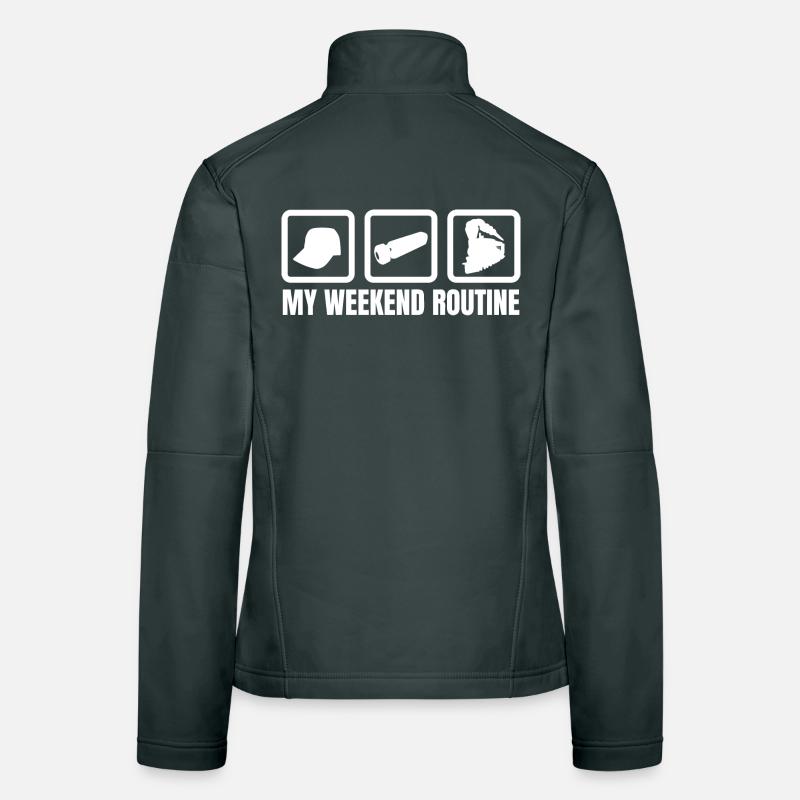 Ma routine du week-end Veste en tissu softshell Femme