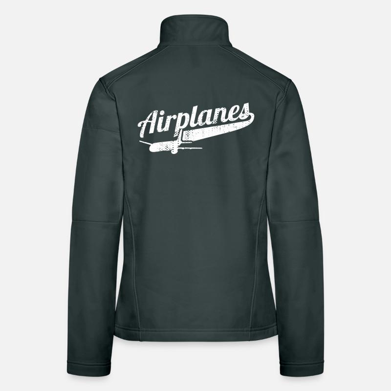Airplanes Women's Softshell Jacket