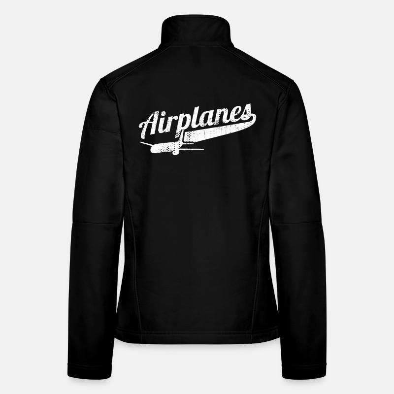 Airplanes Women's Softshell Jacket
