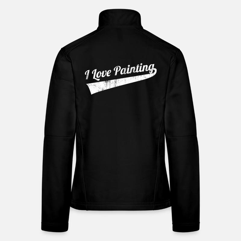 Maler Lackierer Liebe Frauen Softshelljacke