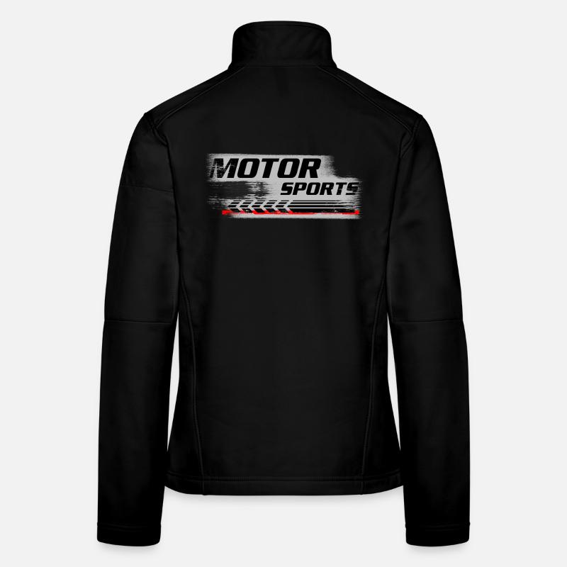 Motor Sports - Women's Softshell Jacket - black