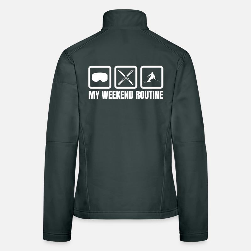 My Weekend Routine Women's Softshell Jacket