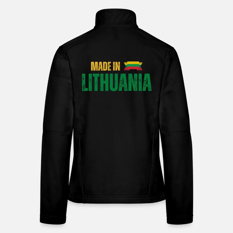 Made in Lithuania, Lithuanian pride Women's Softshell Jacket