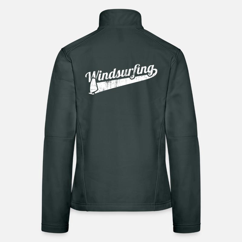 Planche à voile Veste en tissu softshell Femme