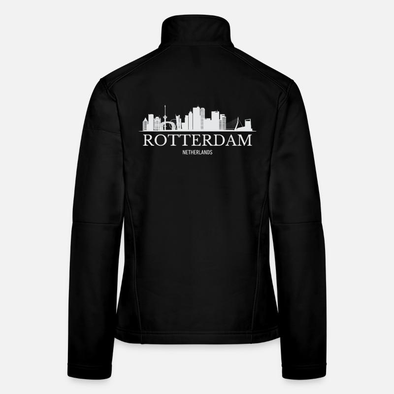 Rotterdam Skyline, Rotterdam Netherlands Women's Softshell Jacket