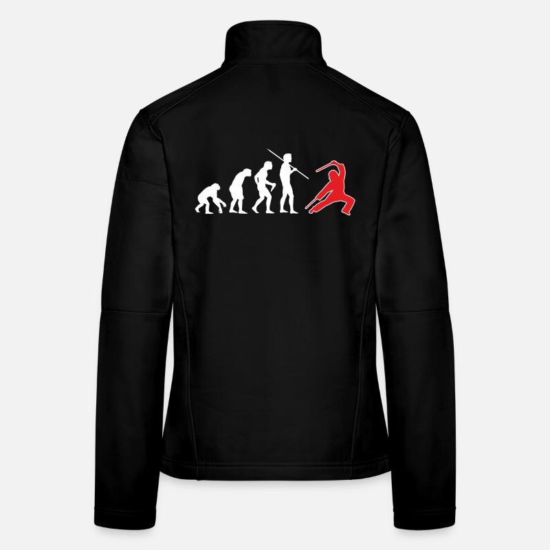 Escrima Evolution 4 - Frauen Softshelljacke - Schwarz