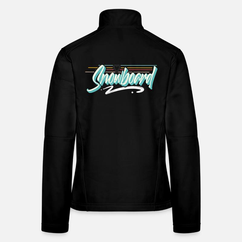 Snowboard Frauen Softshelljacke