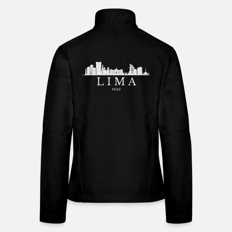 Lima Skyline, Lima Peru Frauen Softshelljacke