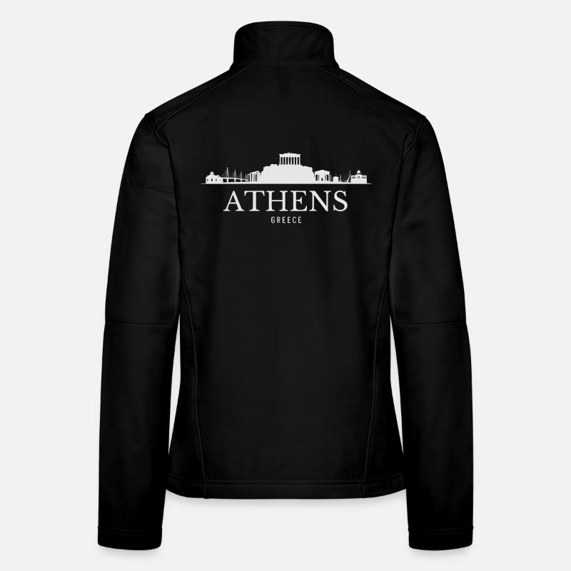 Athens Skyline, Athens Greece Women's Softshell Jacket