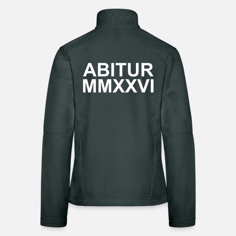 ABI Abitur Frauen Softshelljacke