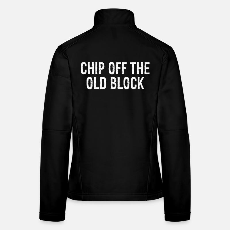 chip off the old block Veste en tissu softshell Femme