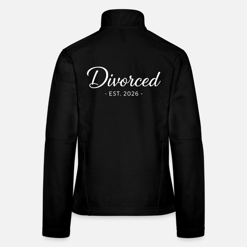 Divorced Est. 2026 Scheidung Party Frauen Softshelljacke