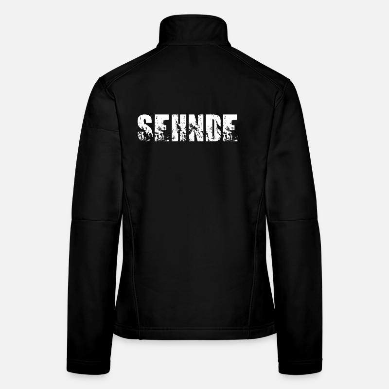 Sehnde - Frauen Softshelljacke - Schwarz