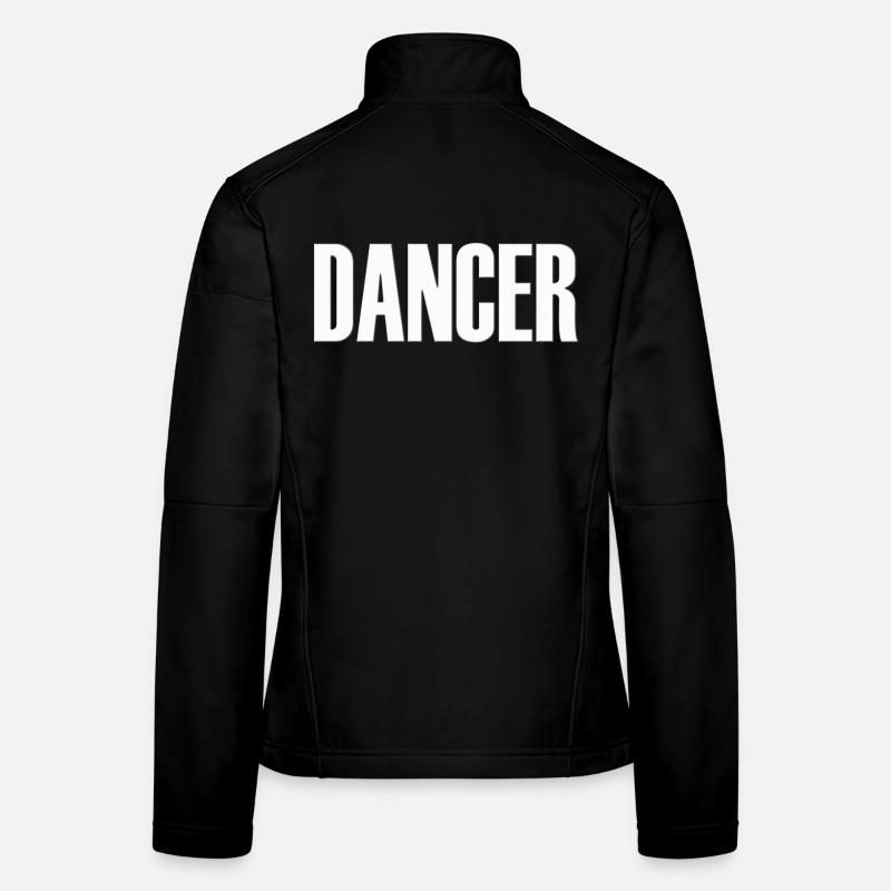danseur break hip hop danse danse amour musique disco Veste en tissu softshell Femme