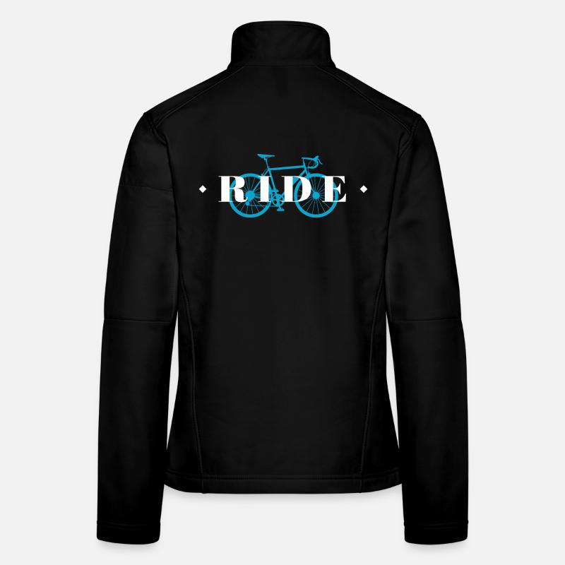 Ride a bike Women's Softshell Jacket