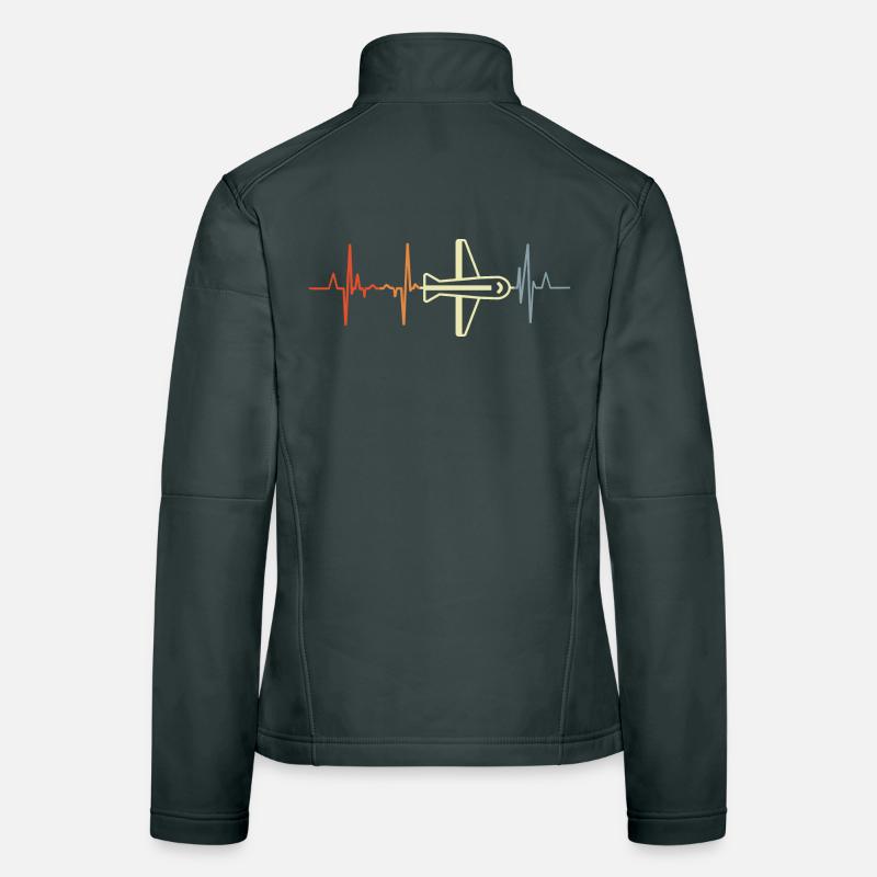 Pilot Herzschlag Frauen Softshelljacke