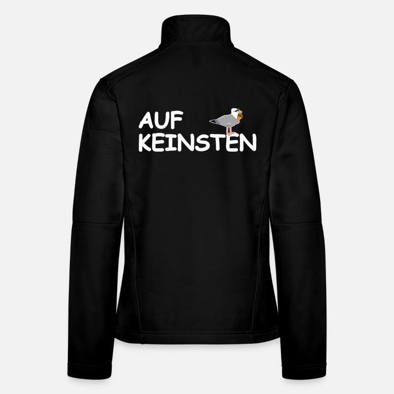 Sur aucune mouette Veste en tissu softshell Femme
