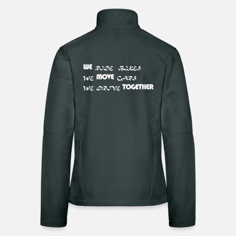 WE MOVE TOGETHER Frauen Softshelljacke