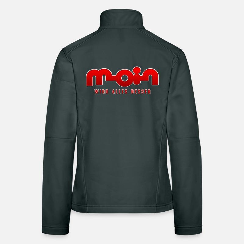 Moin wird alles besser Frauen Softshelljacke