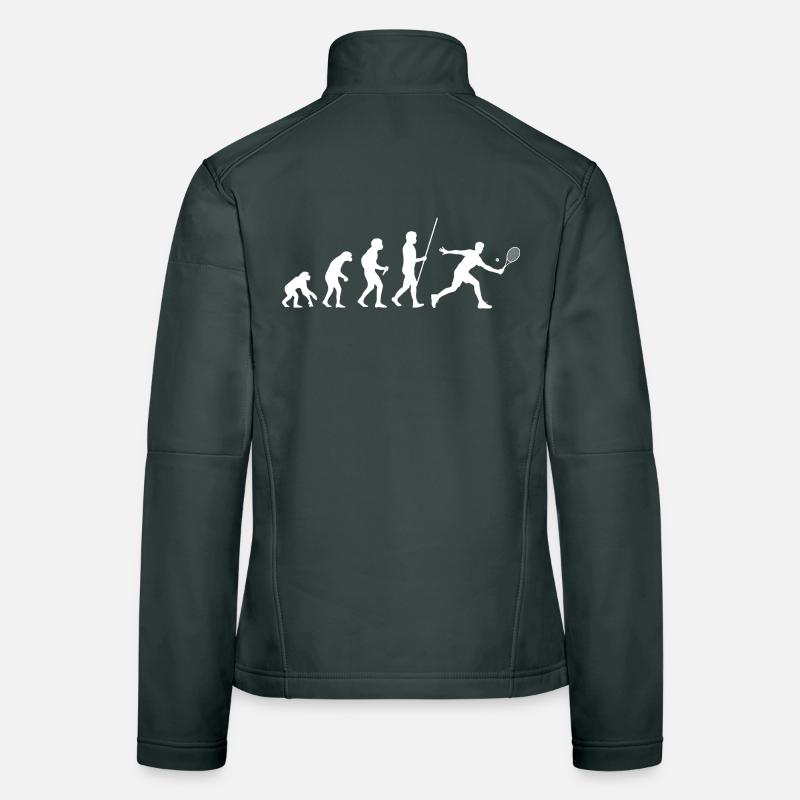Évolution du tennis Veste en tissu softshell Femme