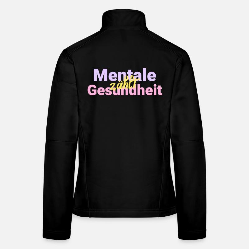 Mental health counts Women's Softshell Jacket