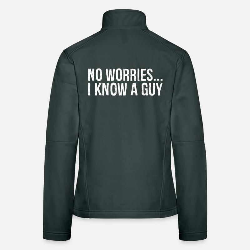 no worries I know a guy Veste en tissu softshell Femme