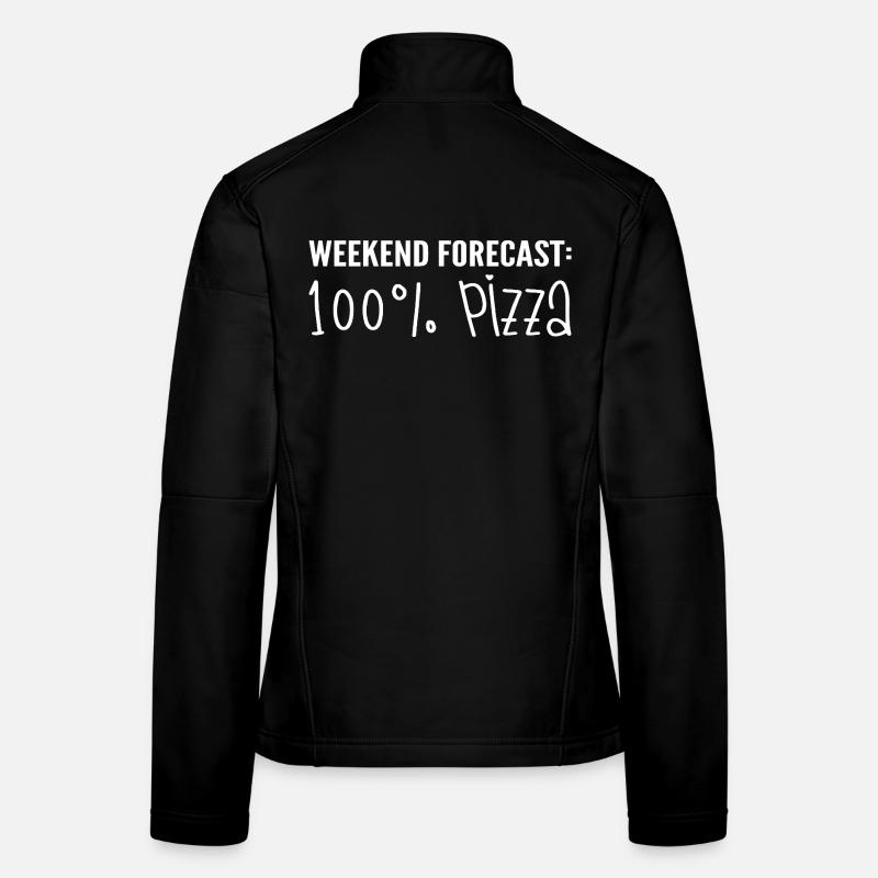 Pizza-Liebhaber Frauen Softshelljacke