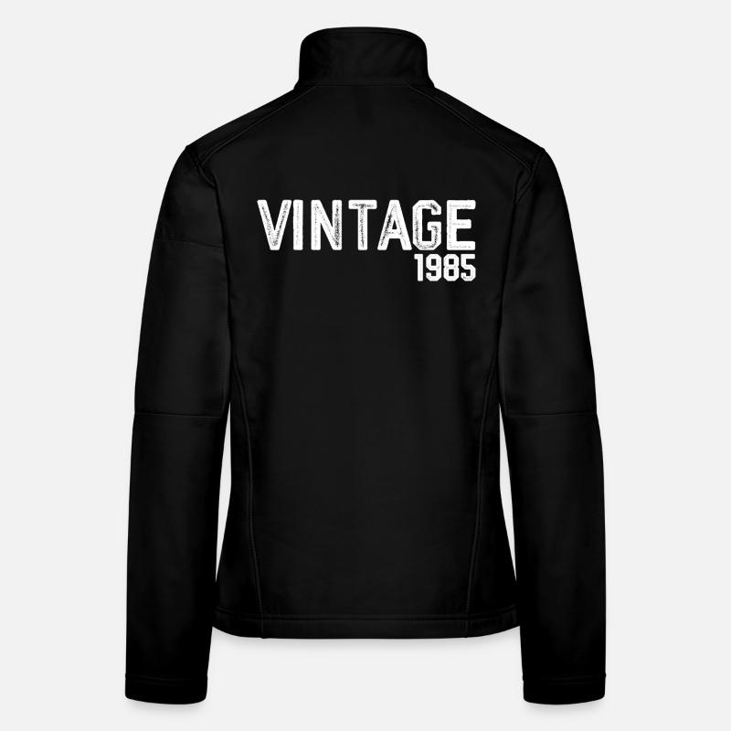 vintage 1985 Veste en tissu softshell Femme