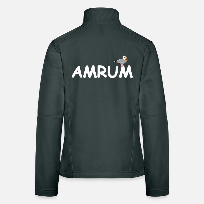 Amrum Möwe Nordsee Frauen Softshelljacke