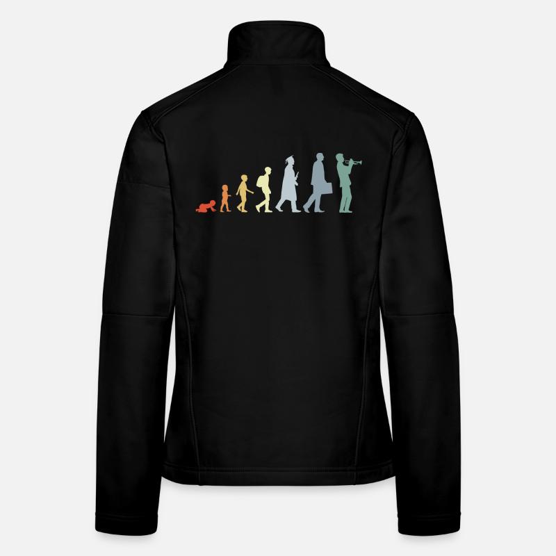 Trompeter Lebenszyklus Frauen Softshelljacke