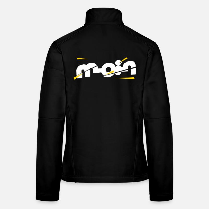 Moin - Frauen Softshelljacke - Schwarz
